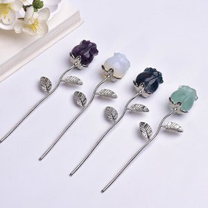 Rosa Eterna de Cristal K9 Premium, Pequeña y Colorida, para Recuerdo de Boda, Día de San Valentín, Decoración de Mesa, Regalo - Product Image 2