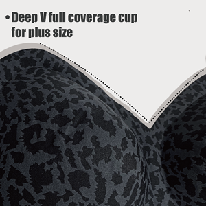 Soutien-gorge sans couture pour femmes, taille XXL, sans armatures, bretelles larges, doux, respirant et confortable - Product Image 3