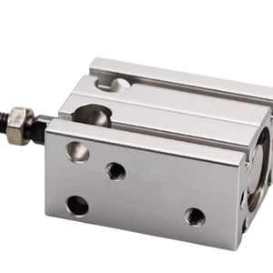 PLC Cq2b16-25d นิวเมติกแบบคู่แบบกระบอกลมขนาดกะทัดรัด - Product Image 1