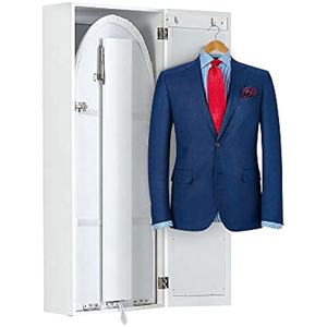 <span class=keywords><strong>Tabla</strong></span> <span class=keywords><strong>de</strong></span> <span class=keywords><strong>planchar</strong></span> <span class=keywords><strong>de</strong></span> madera montada en la pared plegable <span class=keywords><strong>con</strong></span> gabinete <span class=keywords><strong>de</strong></span> almacenamiento - Product Image 5