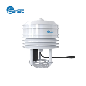 Sentec louver hộp khí tượng 10in1 nhỏ gọn Trạm thời tiết nhiệt độ không khí độ ẩm SO2 + No2 + PM2.5 + PM10 + co cảm biến khí ngoài trời - Product Image 1