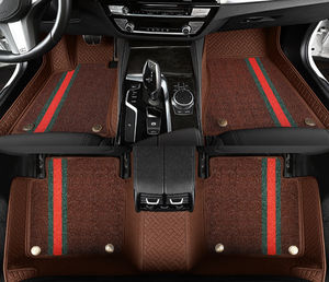 Alfombrillas de <span class=keywords><strong>Coche</strong></span> Modernas de Cuero Ecológico de Cobertura Total, Antideslizantes, Impermeables, Protección para Todas las Estaciones, Hechas a Medida para las Series 5 y 3 - Product Image 5