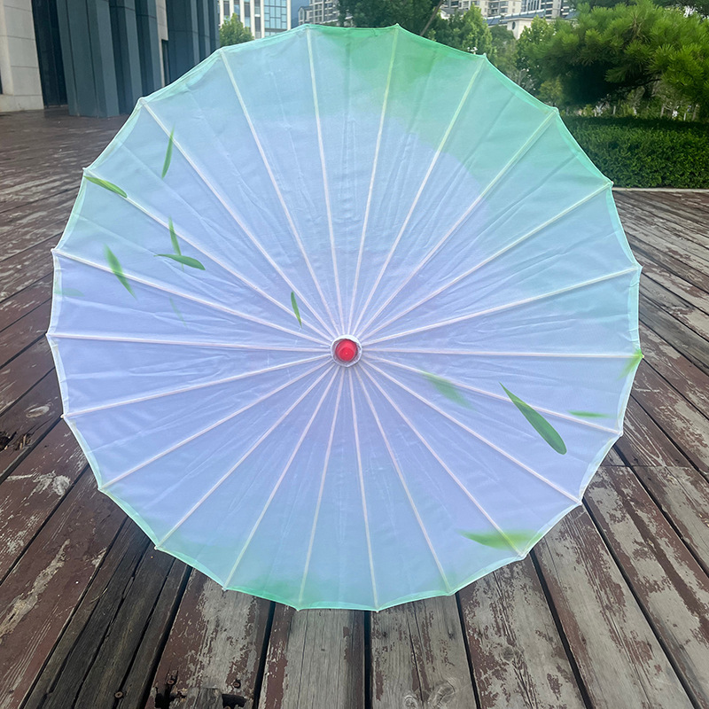 Feuilles de bambou vert