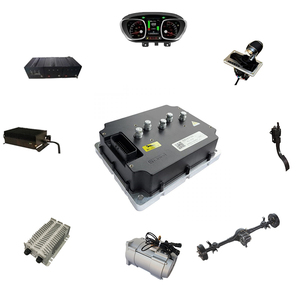 7.5KW 72V AC điều khiển động cơ cho tốc độ thấp điện tham quan xe buýt EV chuyển đổi Kit - Product Image 3