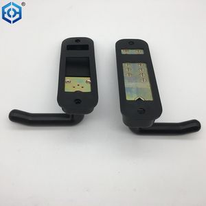 टिकाऊ आउटडोर गार्डन गेट लॉक वाटरप्रूफ डिजिटल पुश बटन यांत्रिक जस्ता मिश्र धातु संकीर्ण प्रकार प्रोफ़ाइल दरवाजा लॉक - Product Image 3