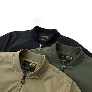 Veste de sport courte décontractée et légère, vintage, grande taille, personnalisable, veste de baseball tendance, style baseball ample, vêtements d'extérieur - Product Image 5