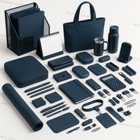 Ensemble cadeau d'entreprise de gestion immobilière de luxe, logo personnalisé, fournitures de bureau et articles ménagers pour les résidents VIP et les clients professionnels