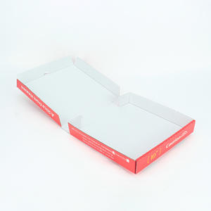 Boîte à <span class=keywords><strong>pizza</strong></span> universelle portable pour 6/8/10/12 pouces, boîte d'emballage pour <span class=keywords><strong>pizza</strong></span> à emporter et pour <span class=keywords><strong>la</strong></span> cuisson, carton blanc - 200 pièces - Product Image 1