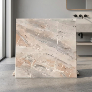 Carreaux de sol en céramique porcelaine mate style travertin Realgres 400x400mm antidérapants pour intérieur de villa - Product Image 6