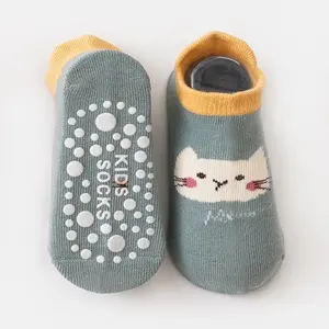 DL3134 niedlichen Baby Kleinkind Säuglings socken Anti-Rutsch-Neugeborenen Mädchen Baby kniehohe kriechende Socken für Kinder Geschenke