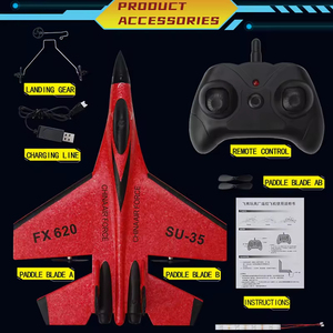 <span class=keywords><strong>Avion</strong></span> de chasse <span class=keywords><strong>télécommandé</strong></span> de qualité supérieure, radiocommande 2,4 G, planeur SU-35, <span class=keywords><strong>avion</strong></span> RC, planeur en mousse, jouets pour garçons, pour enfants - Product Image 6