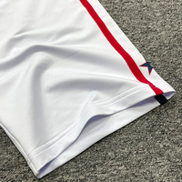 Jersey Sepak Bola Vintage Custom untuk Kaos, Cetak Sublimasi, Lengan Pendek, 100% Poliester, Cepat Kering, Bernapas, Unisex