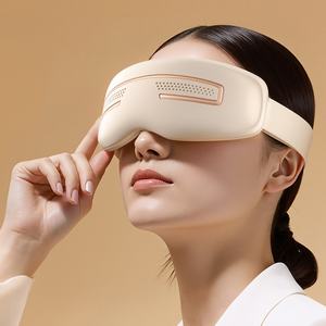 Masajeador <span class=keywords><strong>de</strong></span> <span class=keywords><strong>ojos</strong></span> frío caliente portátil 3D amasado Bluetooth música temporizador inteligente tipo C USB 1200mAh batería para aliviar el <span class=keywords><strong>dolor</strong></span> <span class=keywords><strong>de</strong></span> cabeza ocular - Product Image 3