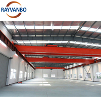 Pont roulant électrique Rayvanbo à poutre simple/double, livraison rapide, palan électrique 32 tonnes, télécommande sans fil