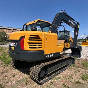 Excavatrice Hyundai HX80 d'occasion de 8 tonnes, fabriquée en Corée, en excellent état, à Shanghai - Product Image 1