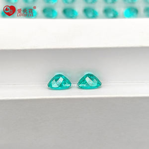 <span class=keywords><strong>Pietra</strong></span> Preziosa Sintetica Pronta per la Consegna, Taglio Argyle, <span class=keywords><strong>Pietra</strong></span> Creata in Laboratorio YAG, Tormalina <span class=keywords><strong>Paraiba</strong></span> Taglio Ovale, <span class=keywords><strong>Paraiba</strong></span> Coltivata in Laboratorio - Product Image 5