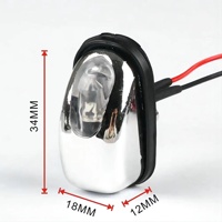 Accesorios de modificación para automóviles General Motors de 12v cc y 7 colores, luz LED decorativa para limpiaparabrisas
