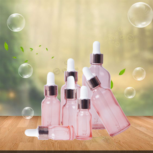 Sang Trọng Fancy Mỹ Phẩm <span class=keywords><strong>5Ml</strong></span> 10Ml 15Ml 20Ml 30Ml 50Ml 100Ml 1Oz Rỗng Hồng Rose Gold Glass Serum Mắt Tinh Dầu Nhỏ Giọt Chai - Product Image 5