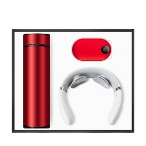 IStapromo Gifts Luxury Stainless Steel Graduation Gifts Electronic Tool Neck Massager Hand Warmer Mobile Power Bank Vacuum <b>Cup</b> - Product Image 1