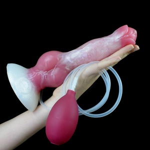 Squirting Dog <b>Dildo</b> Silicone 8'' Realistic Animal <b>Dildos</b> with Suction Cup Fantasy <b>Dildo</b> Canine Cock Anal Toys for Couples Women - Product Image 6