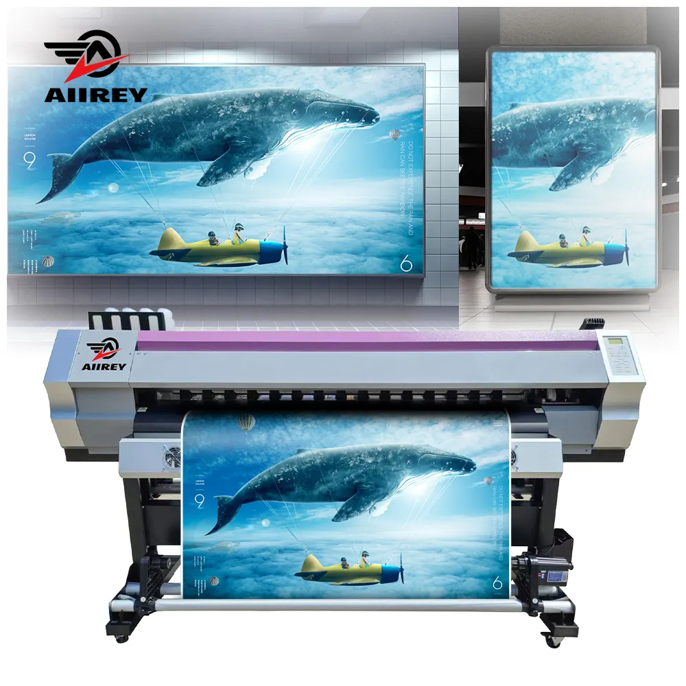 Wide Format Outdoor Advertising and Indoor Banner Car Sticker Eco Solvent Machine 1.6m 1.8m Eco Solvent Ink