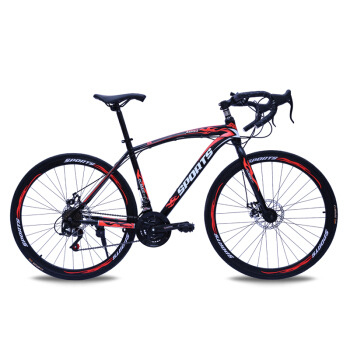 21 speed 40 knife black red