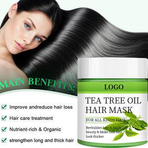 Mascarilla Capilar de Árbol de Té Reparadora Profunda Hidratante con Logotipo Personalizado, Mascarilla Capilar Natural Sedosa - Product Image 2