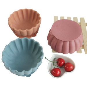 Bol d'alimentation en silicone pour bébé, ustensiles de repas pour nourrissons, bol de dîner en silicone de qualité alimentaire, vaisselle pour bébé - Product Image 2