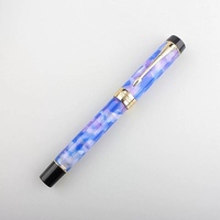 JINHAO 100 stylo à encre acrylique plaqué or blanc grande écriture nouvelle plume longue rose café stylo plume original