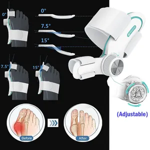 Tenicore Easy Replacement Three Fixing Plates Rotate 129 Degrees Barrier-free Walking Hallux Valgus Bunion Corrector