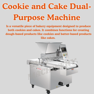 เครื่องทำคุกกี้และ<span class=keywords><strong>เค้ก</strong></span>ใหม่ - สำหรับร้านเบเกอรี่ ผลผลิตสูง ประสิทธิภา<span class=keywords><strong>พ</strong></span>เชื่อถือได้ ใช้ได้กับนมและน้ำ เครื่องทำบิสกิต - Product Image 5