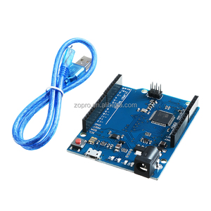 Atmega32u4 Mô-đun vi điều khiển với cáp dữ liệu Micro giao diện bảng màu xanh Leonardo R3 ban phát triển - Product Image 1