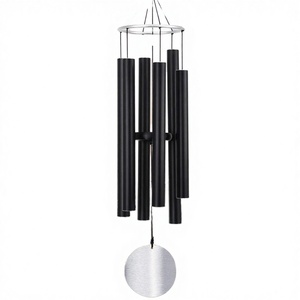 ASTARIN Carillons éoliens modernes imperméables d'extérieur, 50 pouces, grand ton profond, son apaisant et relaxant, basses douces, pour commémoration, condoléances, maman, papa - Product Image 3