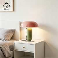 Lampe de table moderne pour chambre d'hôtel, éclairage décoratif en fer, ampoule halogène, alimentation CA