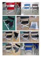 Fauteuil de Réalisateur Pliant de Haute Qualité, Léger et Compact, Portable avec Table Latérale pour Maquillage, Voyage, Camping, Randonnée et Pique-nique (Vente en Gros)