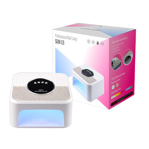 Secador de uñas LED UV profesional, herramienta de salón SUN L5 con lámpara de diamante de alta potencia de 268W, curado rápido eléctrico - Product Image 6
