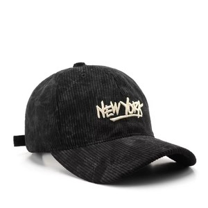 Casquette de Baseball en velours côtelé commun de haute qualité structuré papa chapeau broderie <span class=keywords><strong>New</strong></span> <span class=keywords><strong>York</strong></span> réglable Snapback pour hommes femmes vêtements de plein air - Product Image 6