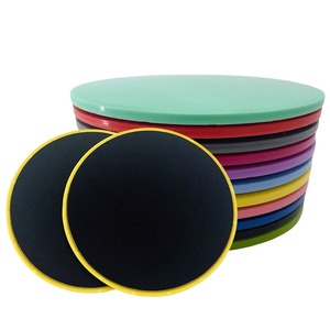 Discos Deslizantes Antideslizantes para <span class=keywords><strong>Pilates</strong></span>, Yoga y Fitness, Almohadillas Deslizantes para Entrenamiento de Coordinación Corporal Completa, Equipo de Entrenamiento para Gimnasio en Casa - Product Image 1