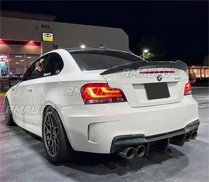 Car Rear <b>Trunk</b> Spoiler PSM Style Car Rear Spoiler Wing for BMW E82 125i 128i 135i M1 120i 120d Coupe 2007-2014 Car Accessories - Product Image 3
