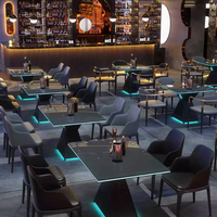 XY meilleur bar personnalisé Table basse bar industriel vent clair bar KTV Pub musique Western Restaurant Table et chaise combinaison