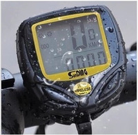 Speedometer Odometer Sepeda Elektronik Pabrik YS Layar LED Isi Ulang USB Nirkabel Tahan Air Komputer Sepeda Aluminium