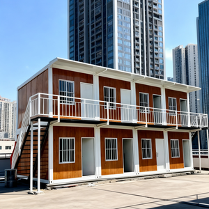 2025 Foshan 조립식 주택 빠른 설치 탈착식 컨테이너 프레임 호텔 건물 캠핑 커피 숍 상업용 사무실 - Product Image 2