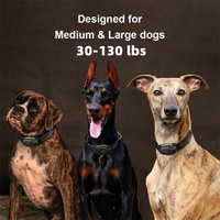 Hochwertiges Hundetraining-Schockhalsband IPX7 Wasserdicht Kunststoff PC Umweltfreundlich 4000FT 1200M Fernbedienung für Jagdhundetraining
