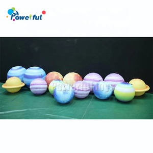 Parc décoratif grande lumière Led système solaire lune soleil terre <span class=keywords><strong>Jupiter</strong></span> Mars saturne neuf <span class=keywords><strong>planète</strong></span> ballons planètes gonflables géantes - Product Image 6