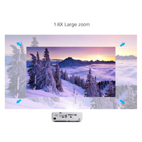 Byintek — projecteur professionnel de bord holographique C500X, appareil à haute Lumens, idéal pour la publicité extérieure