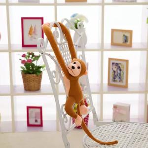 Nuova Decorazione Appesa Scimmia a Braccia Lunghe Linda, Peluche Anime Cartoon, Imbottito con Cotone PP, 60/70 Cm, Regalo Promozionale - Product Image 3