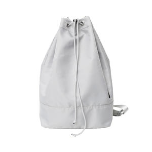 Custom Bucket Bag School <b>Backpack</b> <b>Drawstring</b> Closure Zippers Nylon Sling <b>Backpack</b> Travel Bags for Teens - Product Image 5