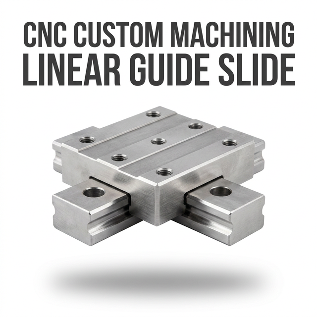 CNC Machining Services: the Linear Guide Rails of the Automated Equipment's Slider Achieve High Precision and Low Friction