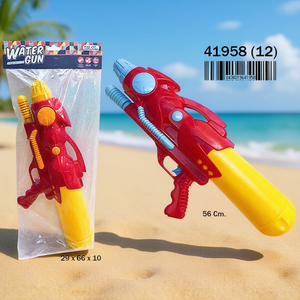 Pistola ad acqua da 56 cm in plastica, giocattolo per il divertimento estivo dei bambini in spiaggia - Product Image 3