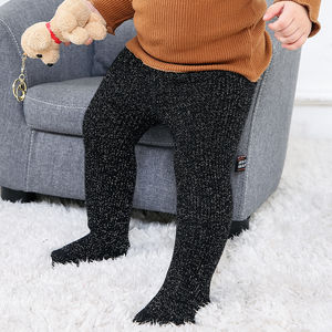 Leggings collants personnalisés pour bébé, Leggings respirants et absorbant la sueur, vente en gros - Product Image 3